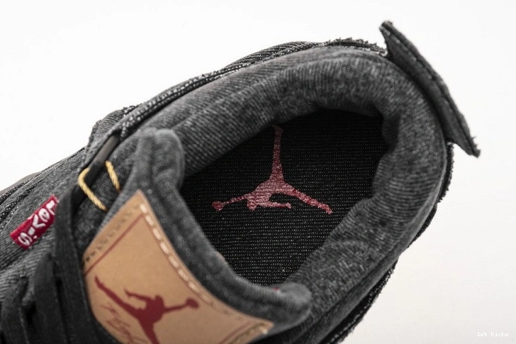 Denim AO2571-001 Air 4 Levi's Jordan Black 1006